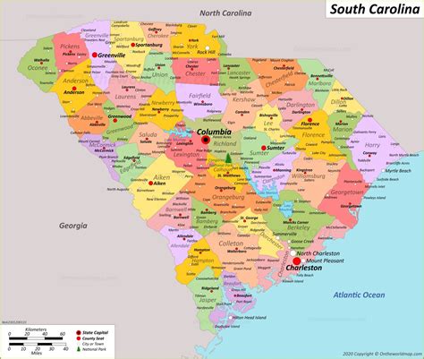 cities in south carolina|Map of Cities in South Carolina, List of South Carolina .